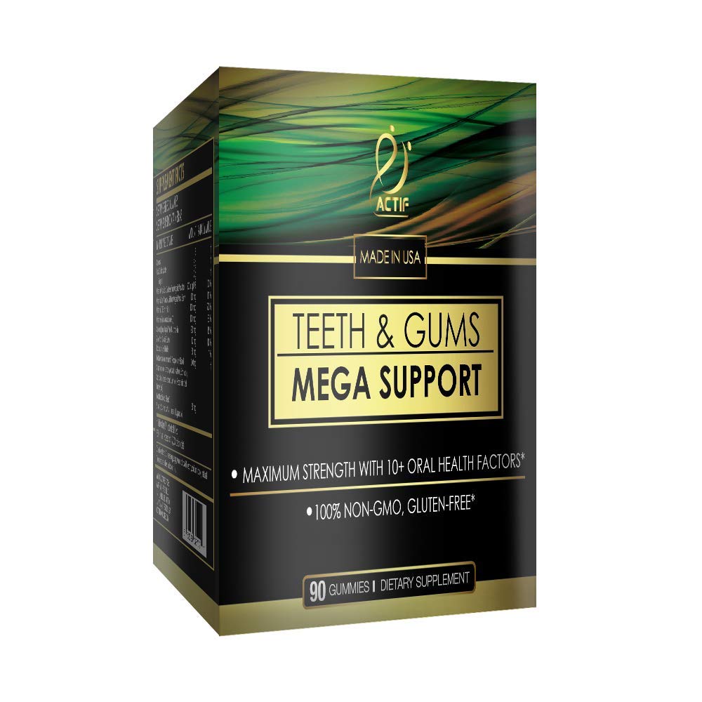 ACTIF Teeth and Gums Mega Support Oral Probiotics - 90 Gummies