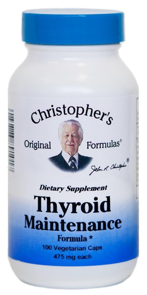 Christopher's Original Formulas Thyroid Maintenance Formula - 100 Capsules