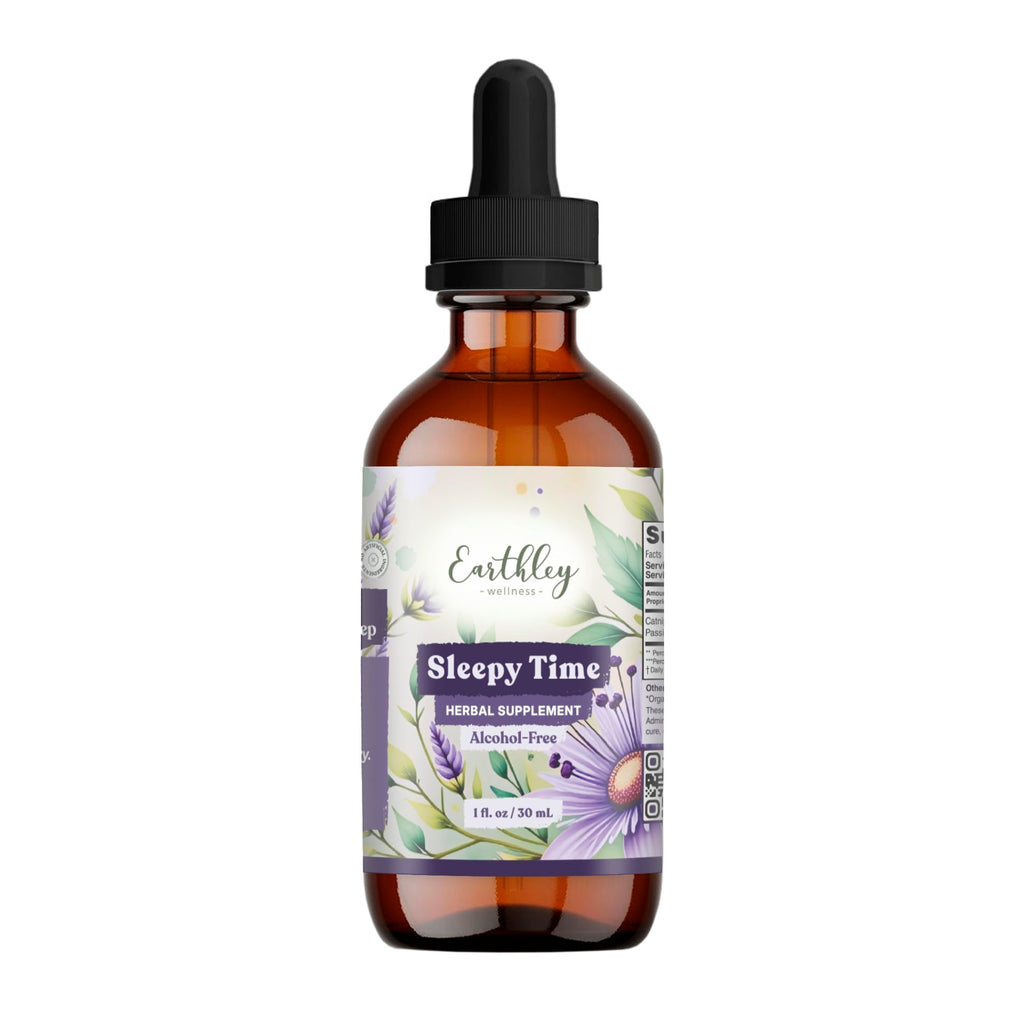 Earthley Wellness Sleepy Time Herbal Sleep Support - 1 Fl Oz