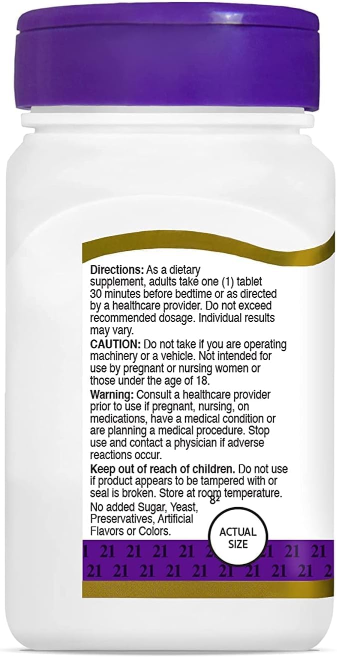 21st Century Melatonin 5mg Tablets - 480 Count - image 5
