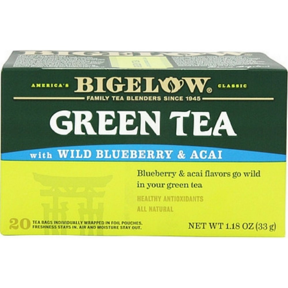 Bigelow Green Tea with Blueberry - 20 Tea Bags