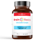 Brain Bean Iodine Complex Supplement for Thyroid Support - 90 Tablets
