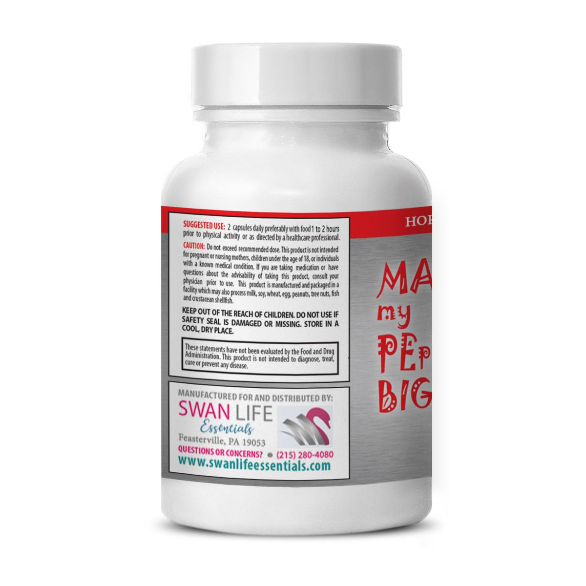 Sport Supplements Make My Pepper Big Male Enhancement - 120 Capsules - image 3