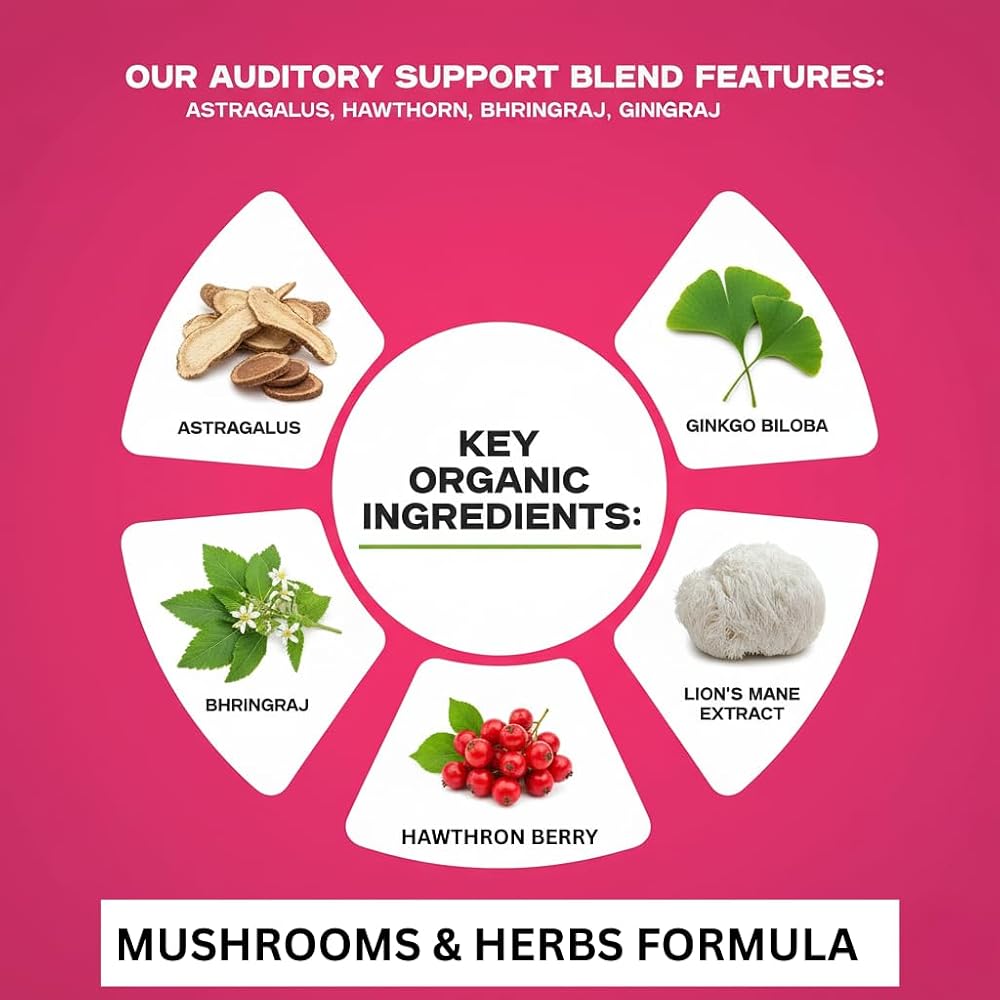 Mn Mother Nature Auditory Support Astragalus - 120 Vegan Capsules - image 2