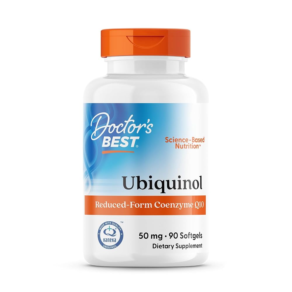 Doctor's Best Kaneka Ubiquinol 50 mg Heart Health Support - 90 Softgels