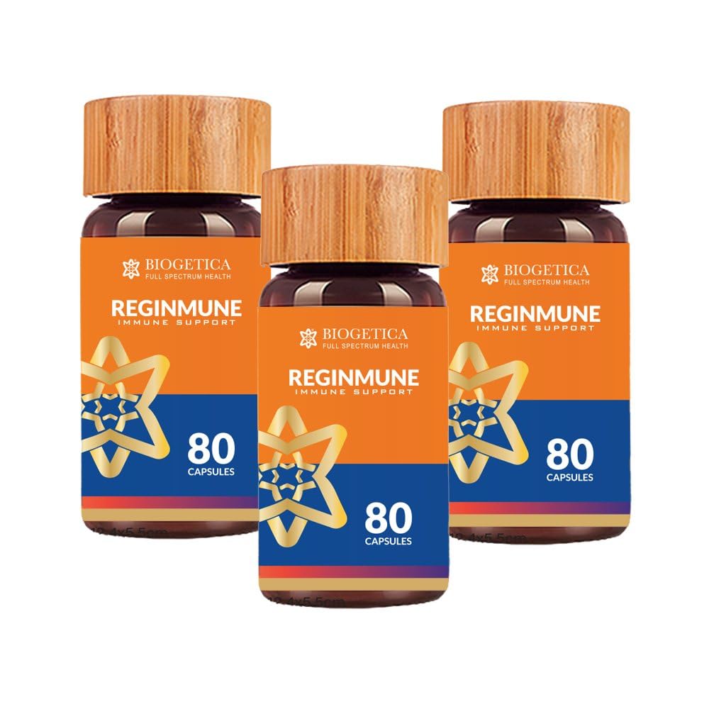 Biogetica Reginmune Vegan Diet Capsules with Zinc Echinacea - 240 Count