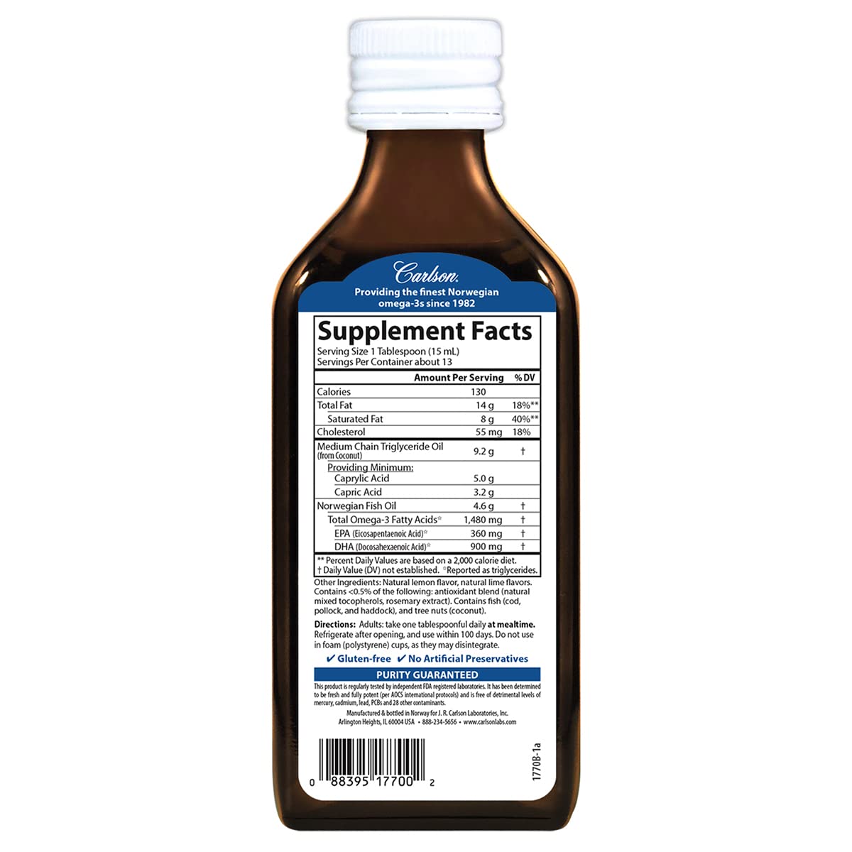 Carlson - MCT & Omega-3