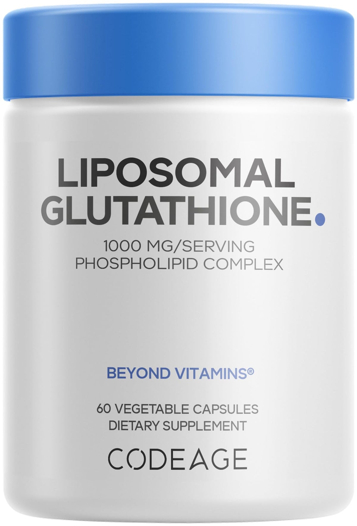 Codeage Liposomal Glutathione 1000mg - 60 Capsules