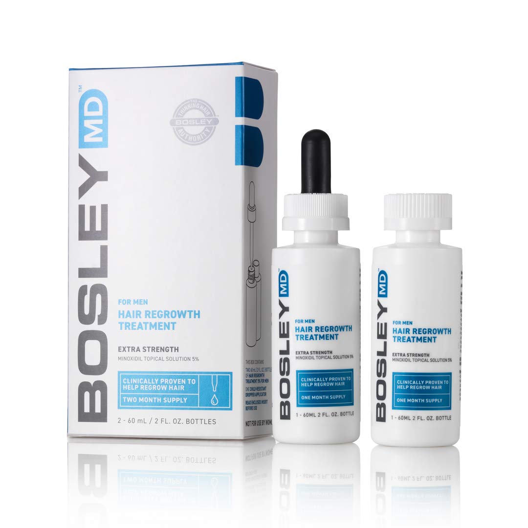BosleyMD Minoxidil 5% Hair Regrowth Treatment for Men