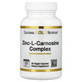 California Gold Nutrition Zinc-L-Carnosine Complex - 90 Vegetarian Capsules