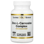 California Gold Nutrition Zinc-L-Carnosine Complex - 90 Vegetarian Capsules