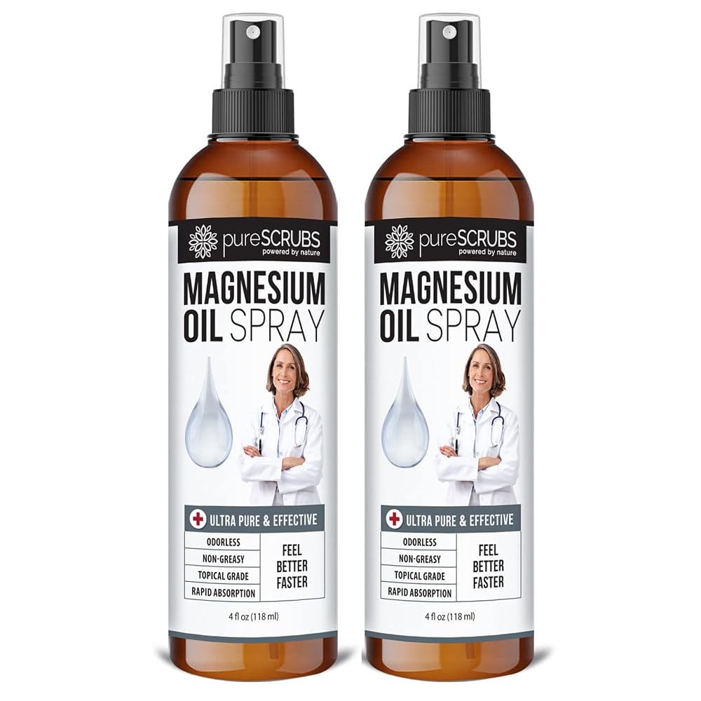 pureSCRUBS Doctor Recommended Pure Topical Magnesium Oil Spray - image 2