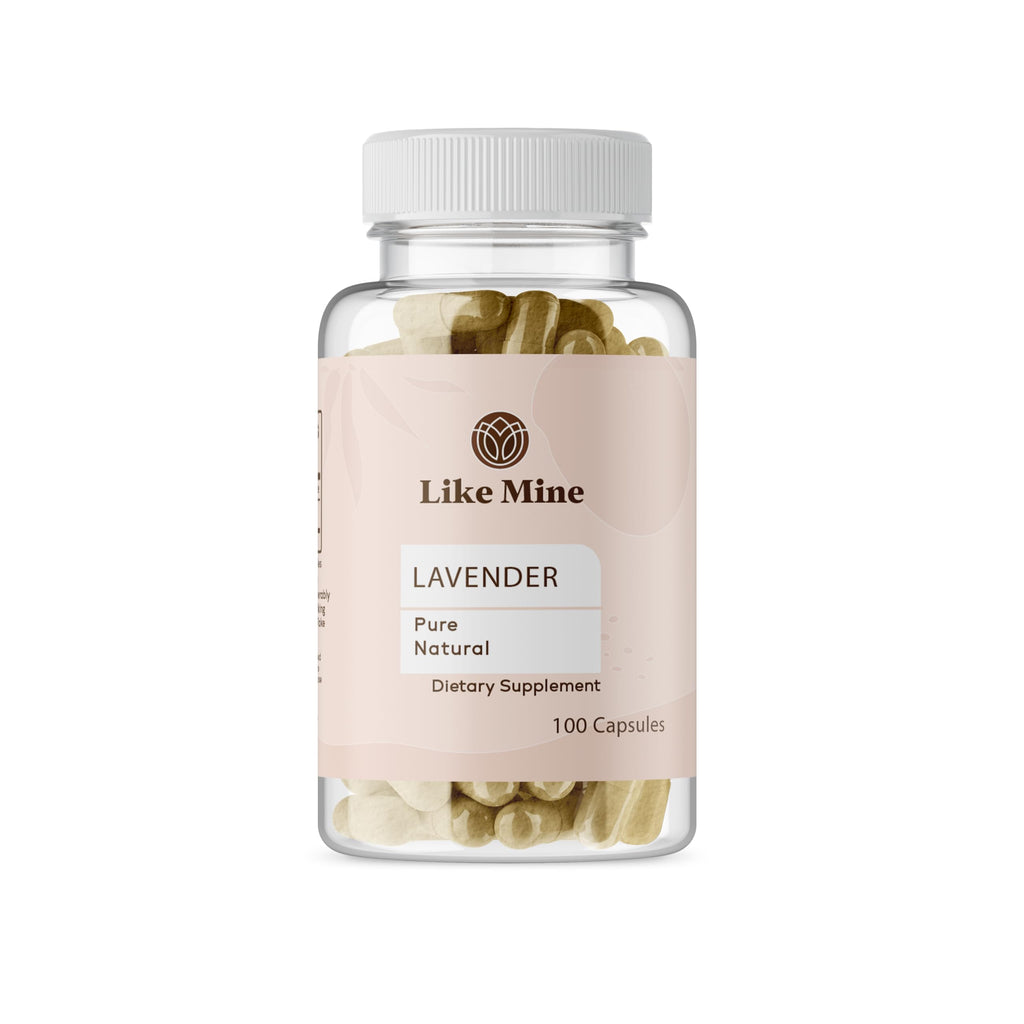 Like Mine Lavender Extract Herbal Supplement - 100 Capsules