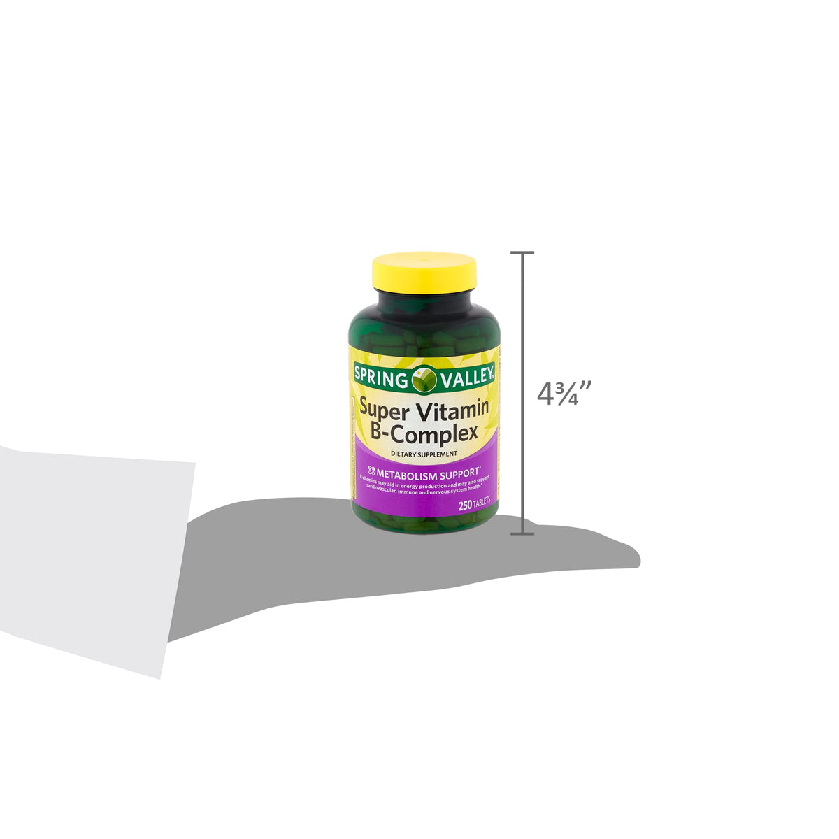 Kaxilu Spring Valley Super Vitamin B-Complex Metabolism Support - 250 Tablets - image 4