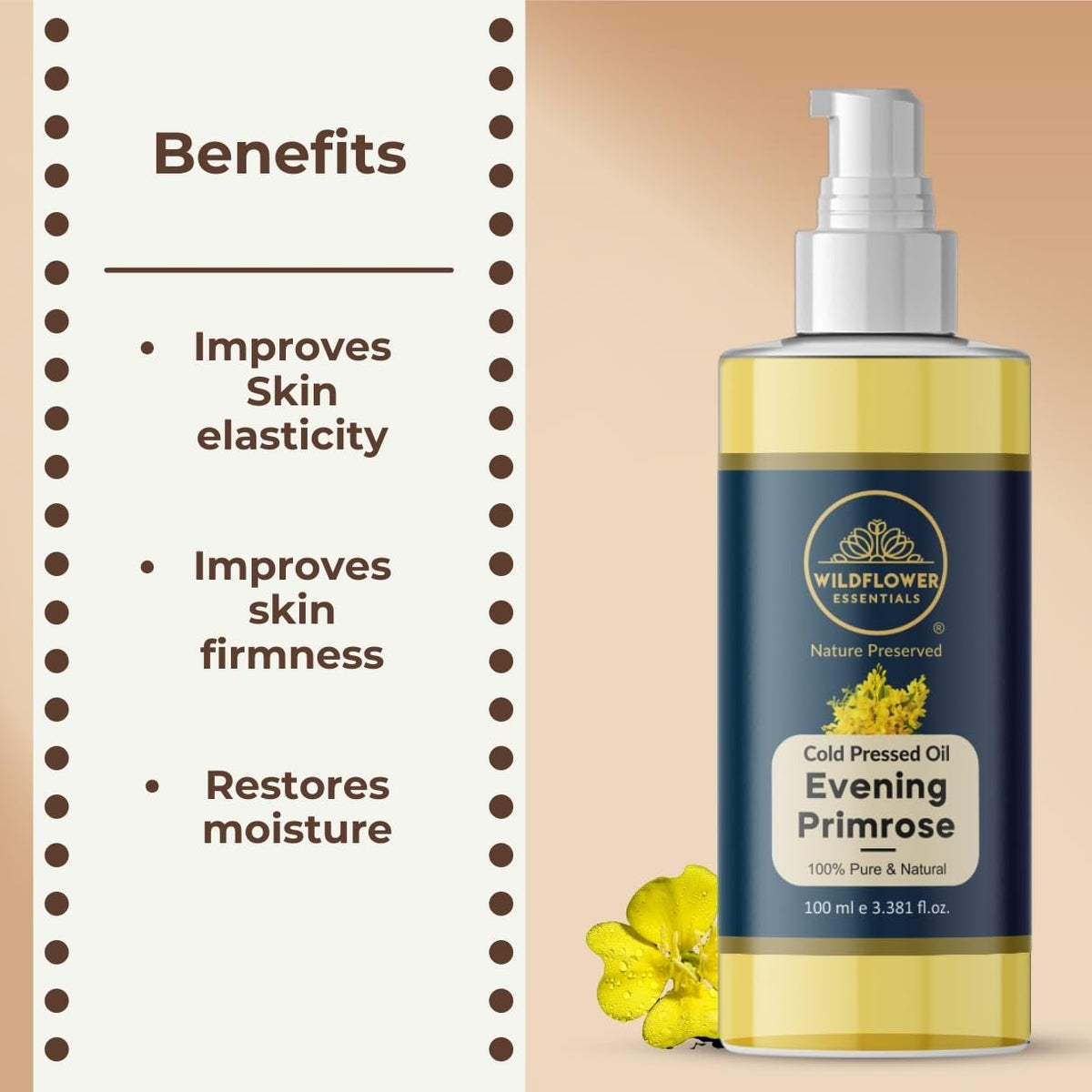 WILDFLOWER ESSENTIALS Evening Primrose Oil (Oenothera biennis) 100% - image 5