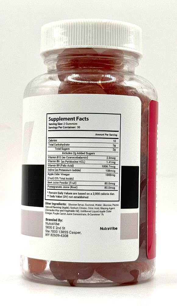 NutraRize Opti Burner Keto ACV Gummies - 180 Gummies - image 3