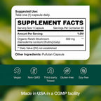 Fresh Nutrition Organic Reishi Mushroom Capsules 1500mg - 90 Capsules - image 7
