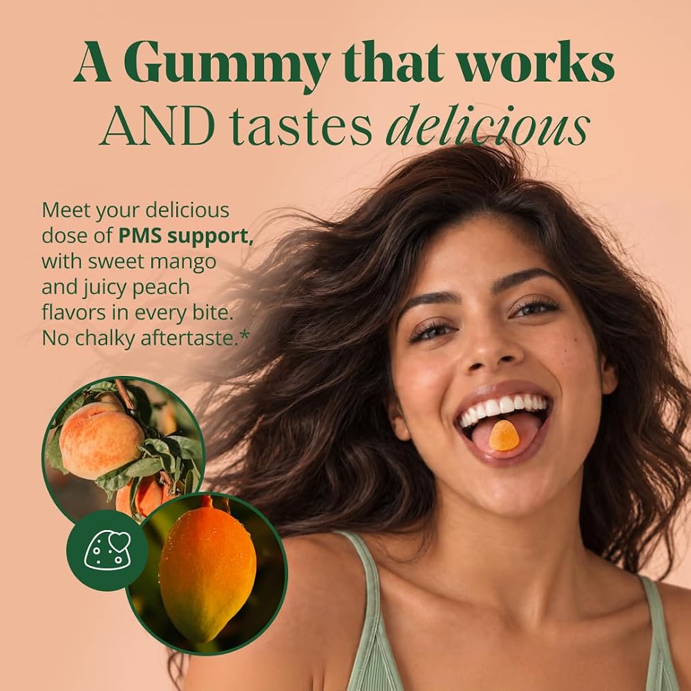 Semaine PMS Relief for Women Period Cramps - 48 Gummies - image 3