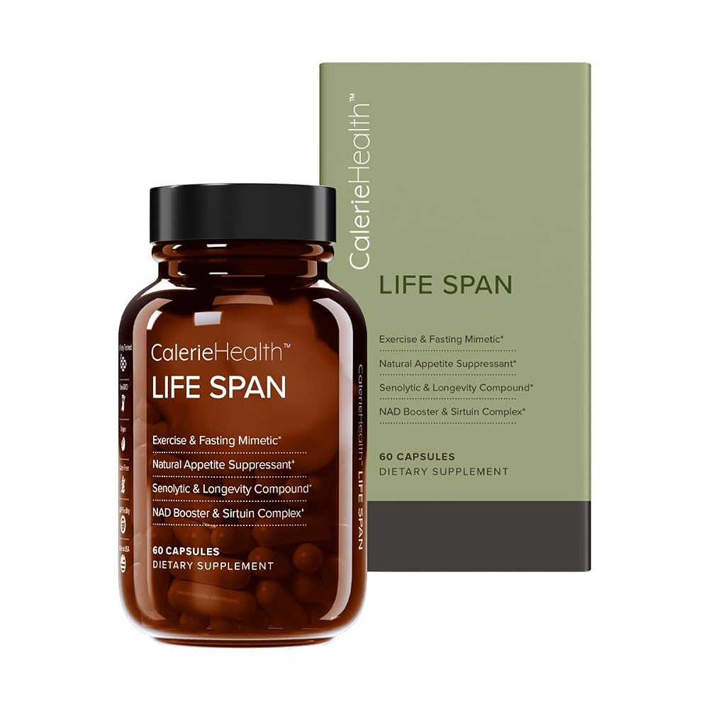 CalerieHealth Life Span Blended Supplement - 60 Capsules
