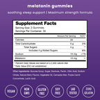 NutraChamps Melatonin Gummies for Adults Extra Strength