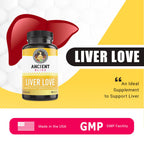 Ancient Bliss Liver Love Milk Thistle Supplement - 60 Capsules - image 2