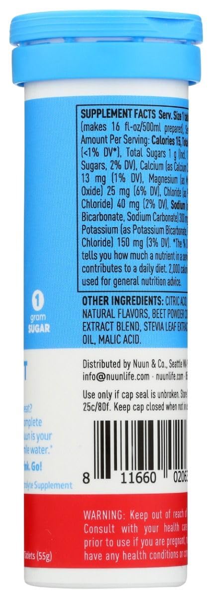 Nuun Active Hydration Drink Tab Fruit Punch - 60 Tablets - image 4