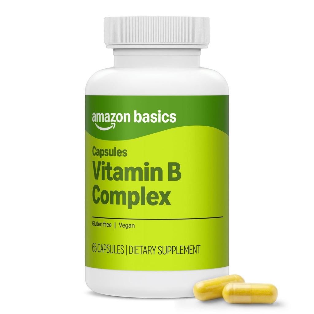 Amazon Basics B Complex Vitamin - 65 Capsules