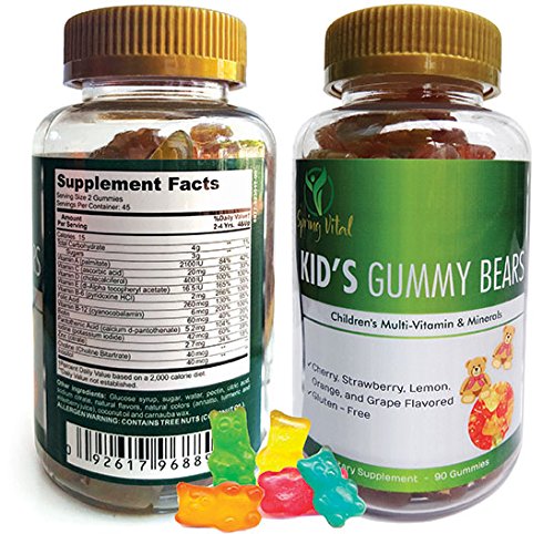 Spring Vital Kids Gummy Bears Children's Multivitamin - 90 Gummies