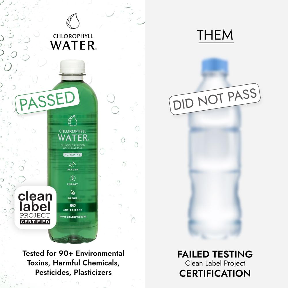 Chlorophyll Water Clean Label Certified Hydration Drink - 12 Pack - image 6