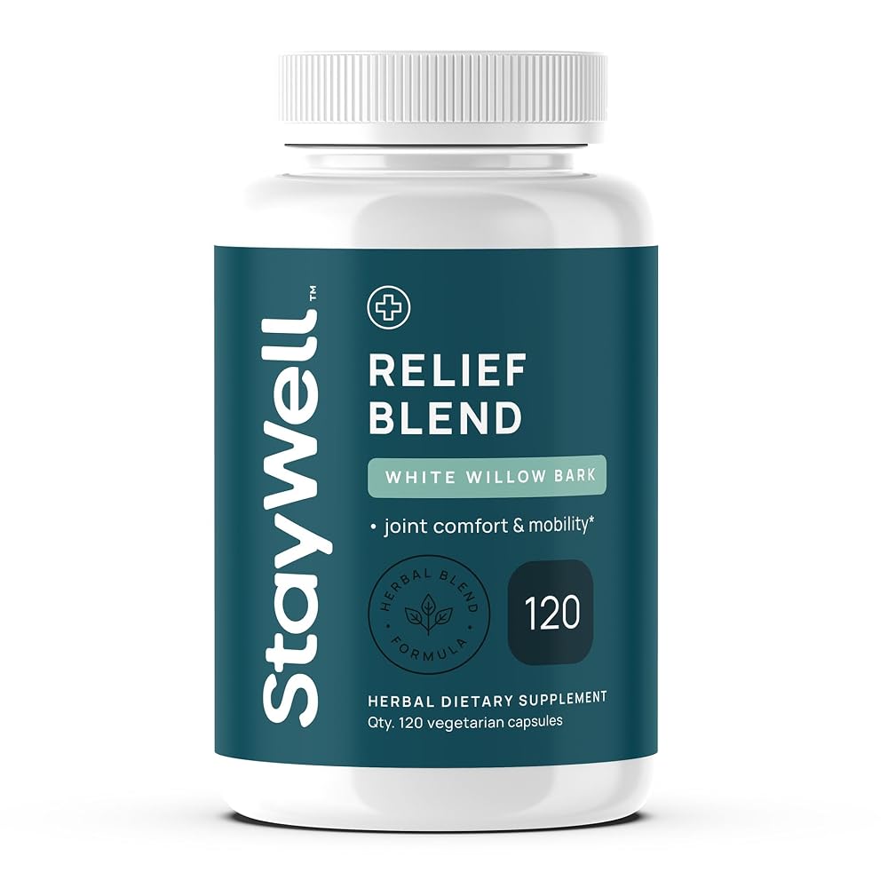 Stay-Well Naturals Pain Relief Herbal Blend - 120 Capsules