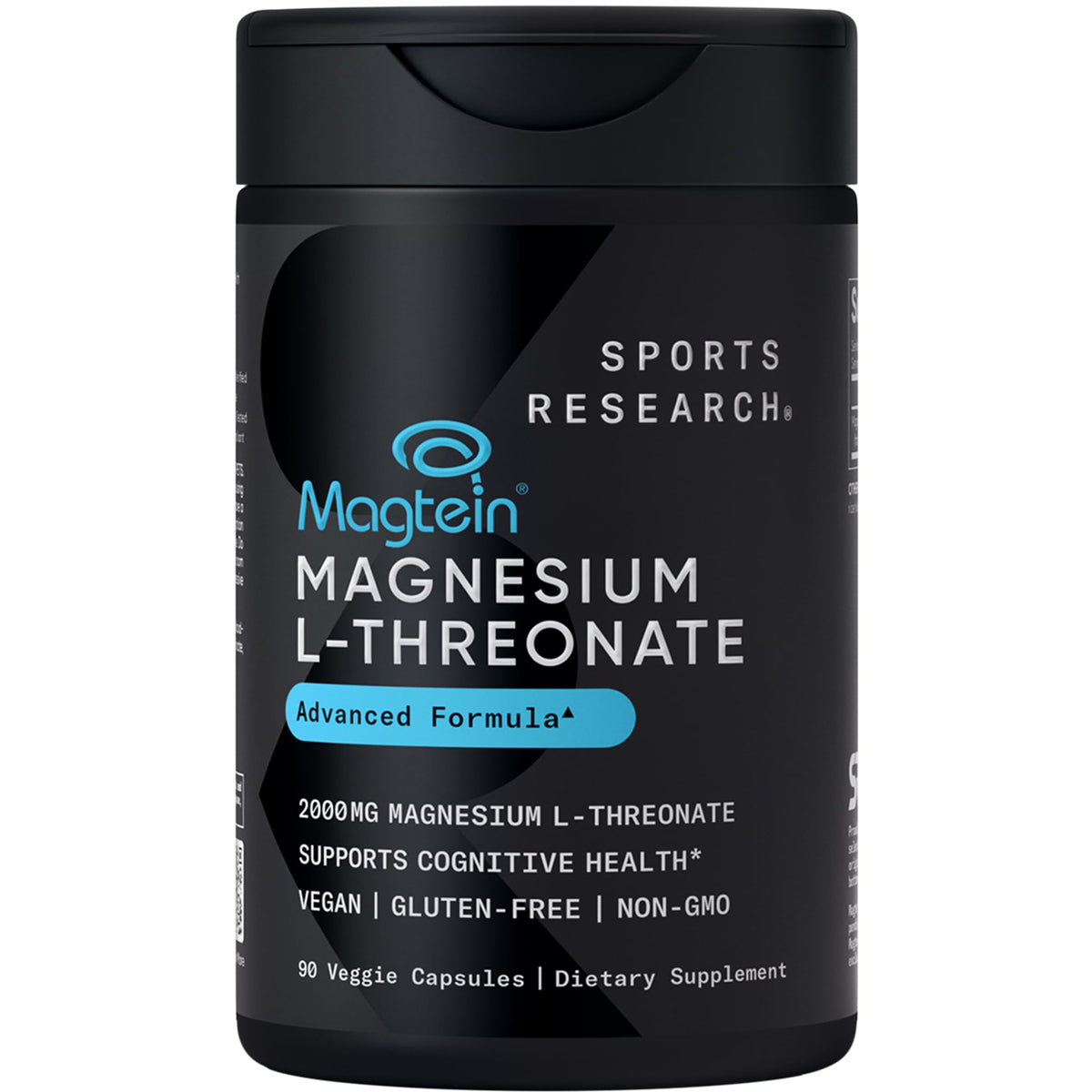 Sports Research Magnesium L-Threonate 2000mg - 90 Capsules