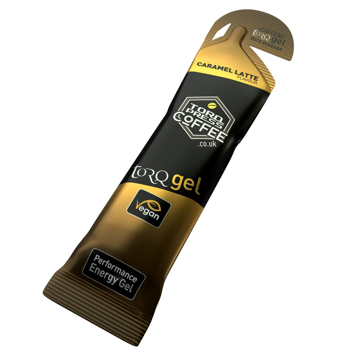 TORQ Energy Gel Caramel Latte with Guarana - Box of 15 - image 2