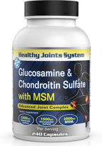 Healthy Joints System Glucosamine Chondroitin MSM - 240 Capsules