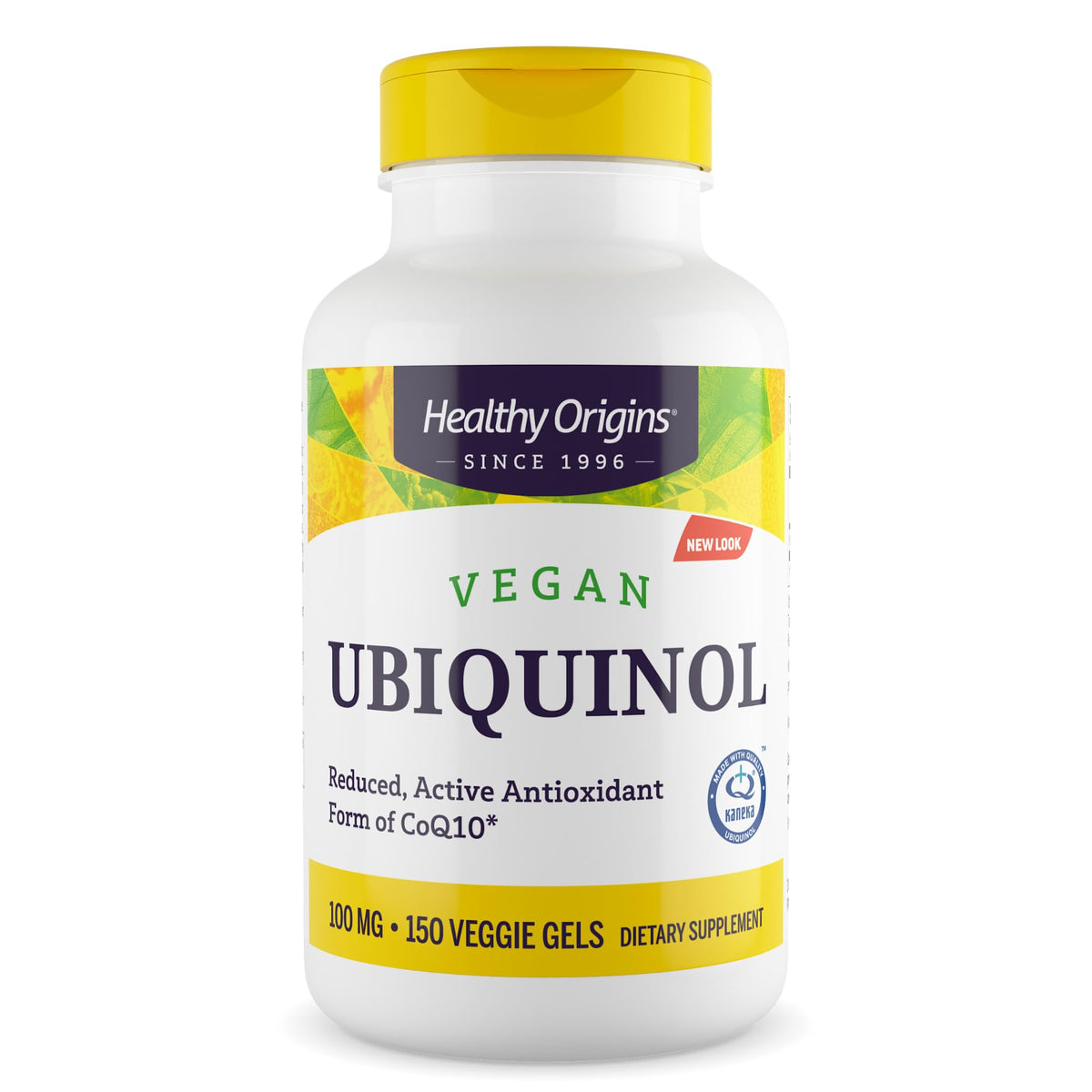Healthy Origins Vegan Ubiquinol CoQ10 100 mg - 150 Softgels