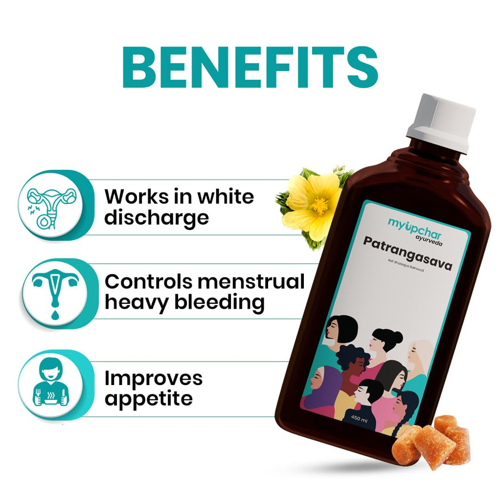 myUpchar Ayurveda Patrangasava Tonic - 450ml - image 4