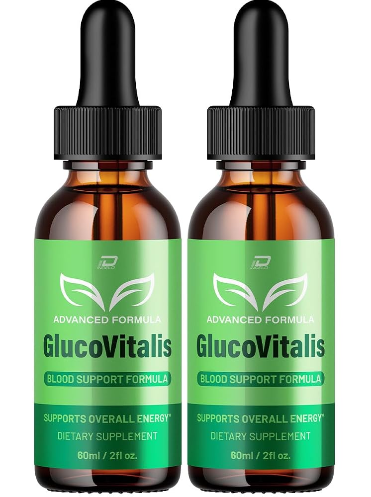 Indelo Gluco Vitalis Liquid Drops Advanced Formula - 2 Pack