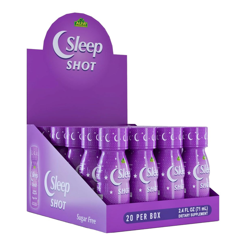 Alfa Vitamins Sleep Shot with Melatonin 10mg - 20 Pack