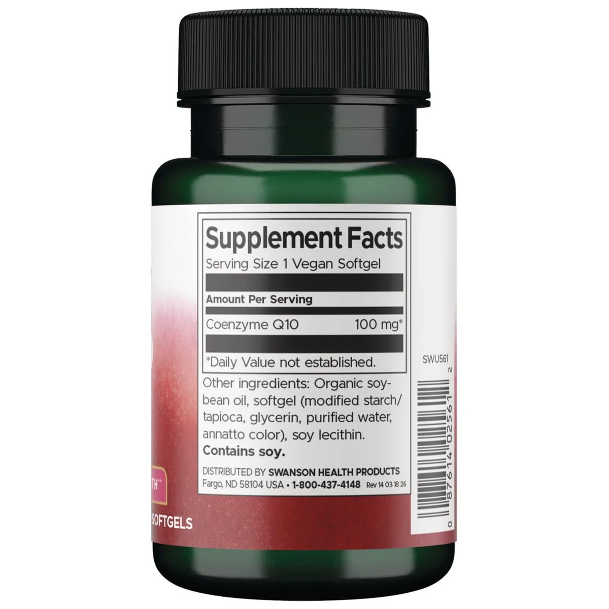 Swanson CoQ10 - Coenzyme Q10 Supplement