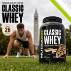 NutraBio Classic Whey Protein Powder Supplement - 25g of Protein Per