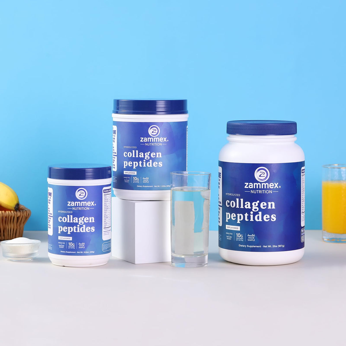 Zammex Collagen Peptides Powder