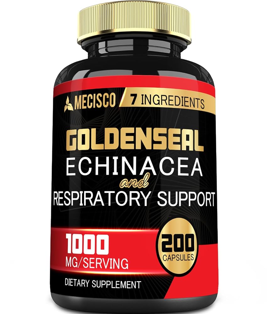 Mecisco Goldenseal Root Supplement - 300mg(P) - 90 200 Capsules