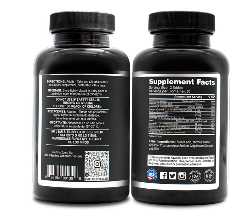 Vitta Supplements Vitta Life Tabs Multivitamin - 60 Tablets - image 2