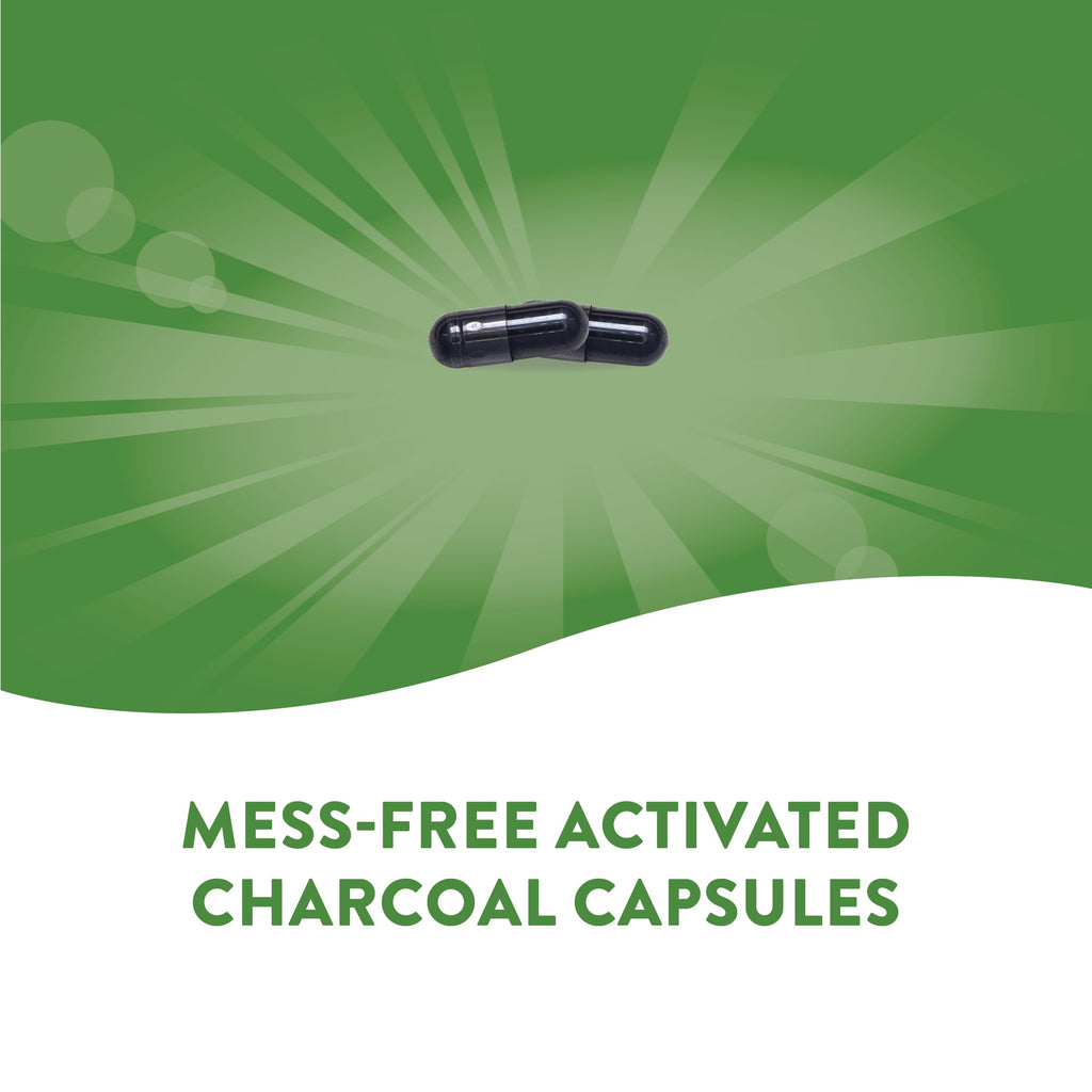 Nature's Way Activated Charcoal 560mg - 360 Capsules - image 2
