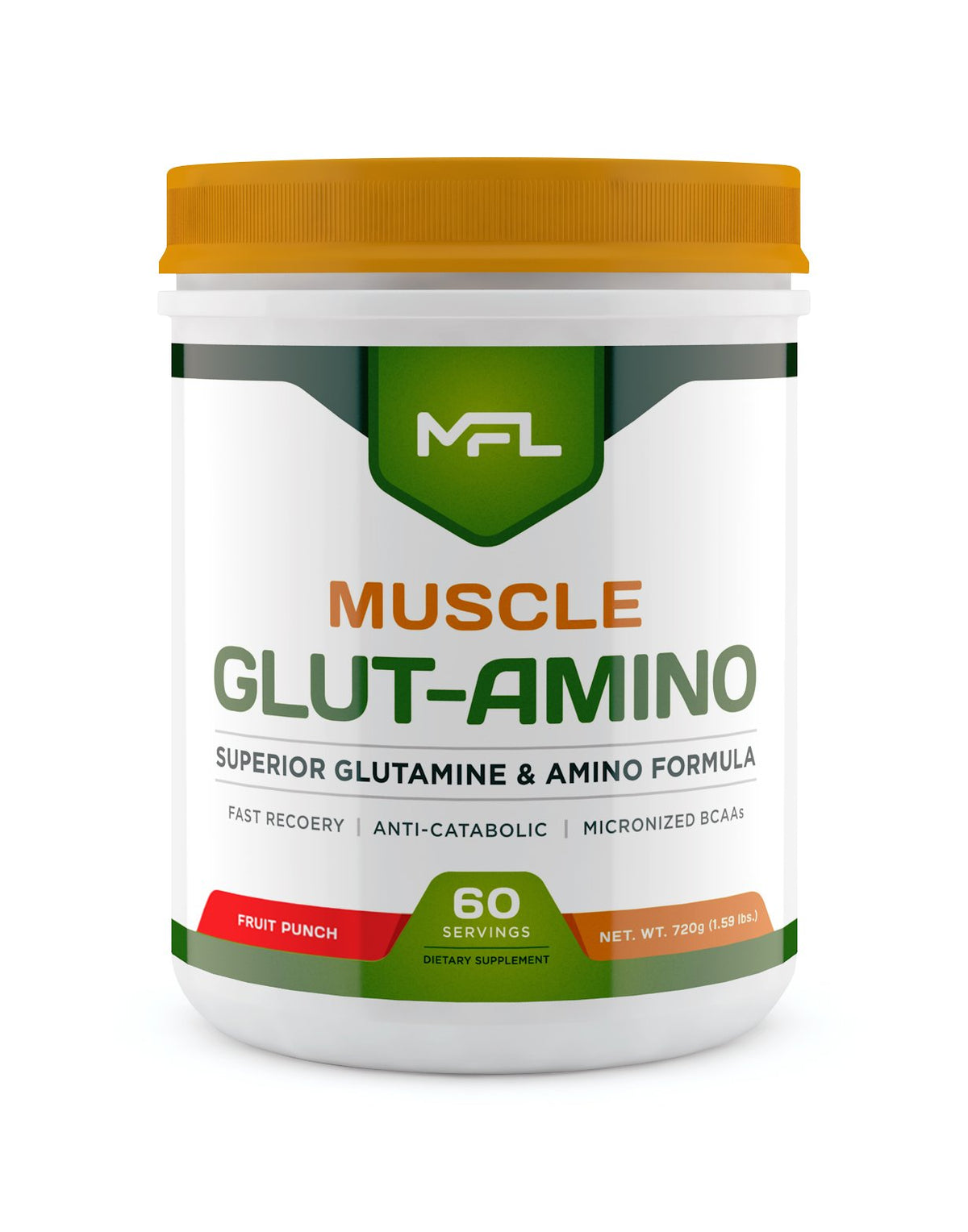 MUSCLE FOOD LABS Muscle Glut-Amino ★ Glutamine & Amino Blend