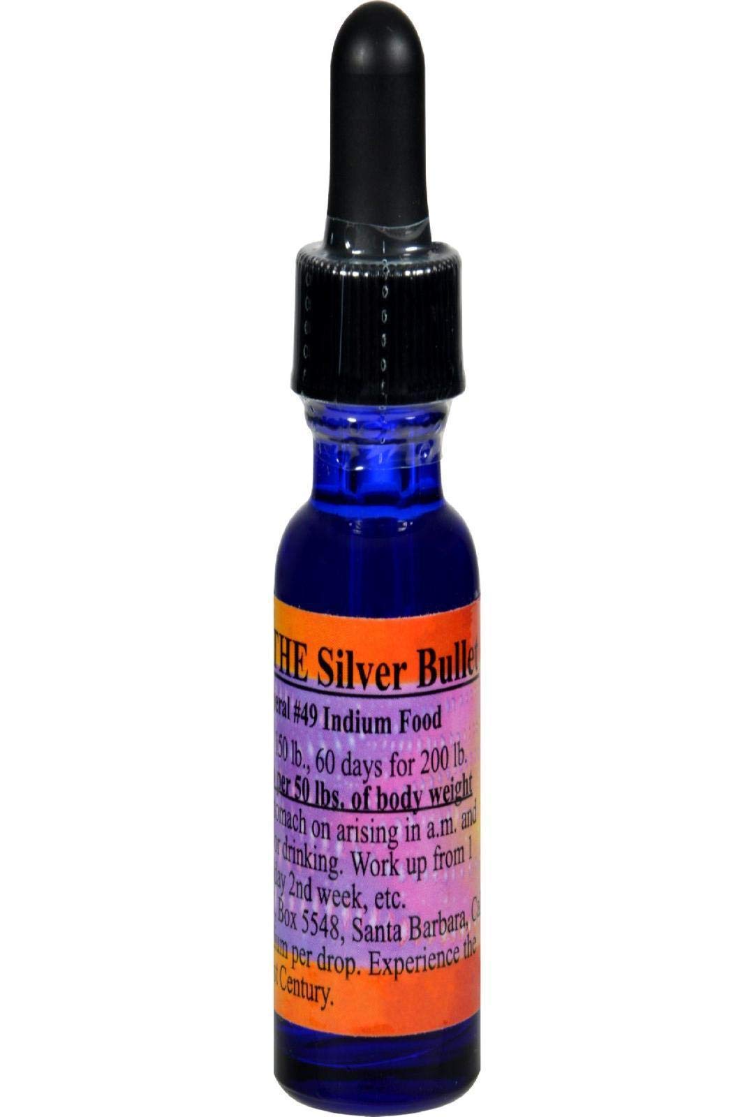 Indiumease The Silver Bullet Liquid Indium Mineral - 0.5 Fl Oz