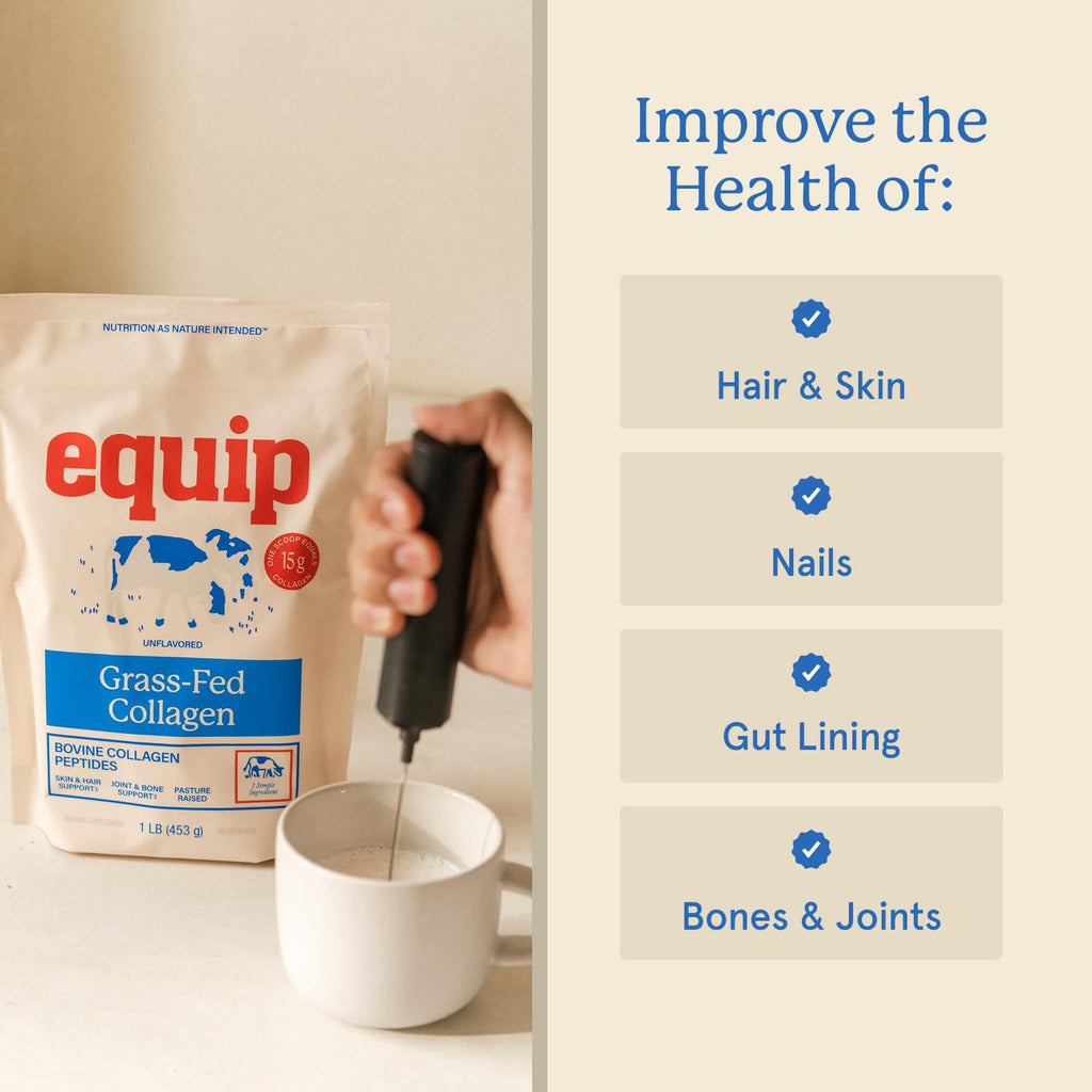 Equip Grass Fed Collagen Powder - 30 Servings - image 3