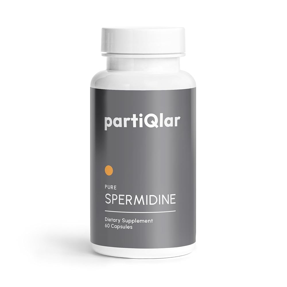 partiQlar Spermidine 8mg Longevity Supplement - 60 Capsules