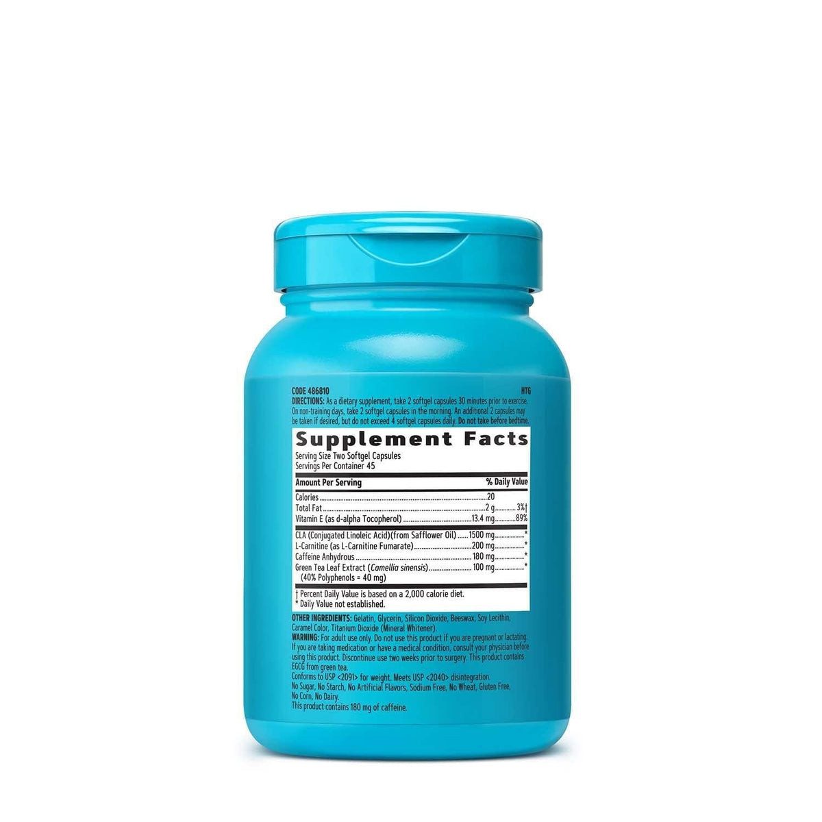 GNC Total Lean Thermo CLA - 90 Softgels - image 2