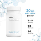 Supersmart Lutein 20mg per Day Eye Supplement - 60 Vegetarian Capsules - image 5