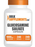 BulkSupplements Glucosamine Sulfate 1000mg Joint Support - 240 Capsules